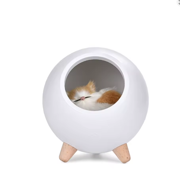 Luminária Abajur Gatinho LED